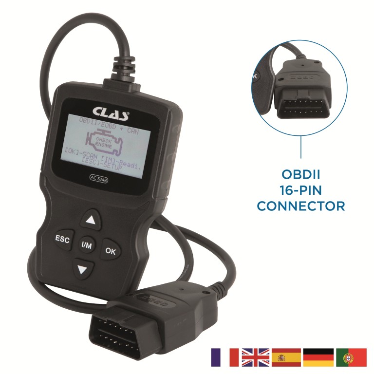 Outil de diagnostic multimarque (Valise diagnostic, obd2) CLAS  ref. AC 5248